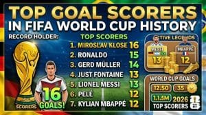 Top Goal Scorers in FIFA World Cup History
