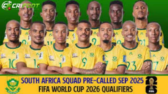 South Africa 2026 World Cup Squad