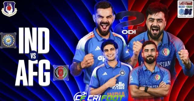 India vs Afghanistan 1st ODI Prediction 2026