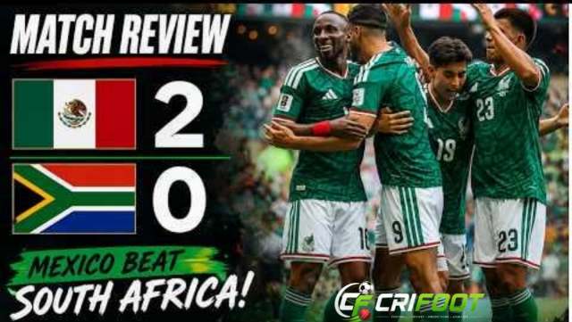 Mexico vs South Africa 2-0 2026 World Cup 2026 Review