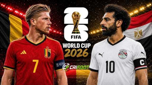 Belgium vs Egypt Prediction, Lineups, H2H, Betting Odds & Key Players – FIFA World Cup 2026