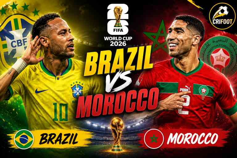 Brazil vs Morocco Match Prediction, Lineups and World Cup 2026 Preview